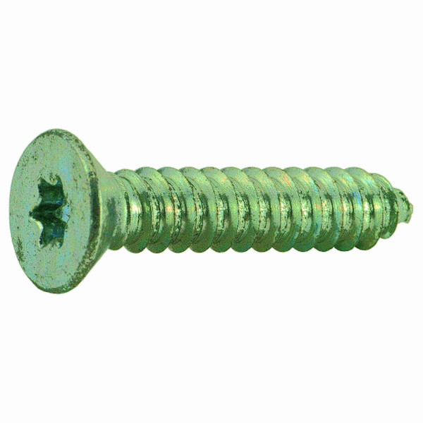 Midwest Fastener Sheet Metal Screw, #14 x 1-1/4 in, Zinc Plated Steel Flat Head Torx Drive, 10 PK 36999 - main